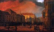 Marcin Zaleski Capture of the Arsenal in Warsaw, 1830. Germany oil painting artist